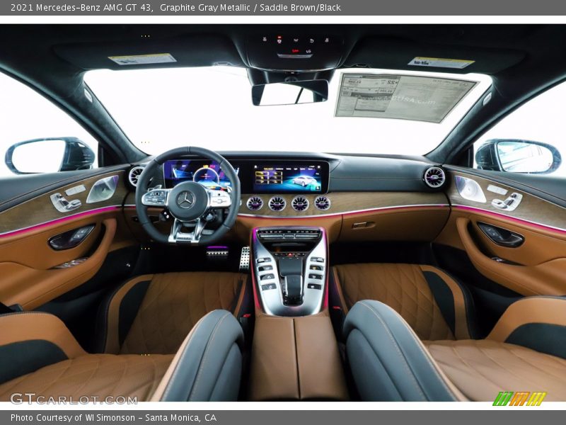  2021 AMG GT 43 Saddle Brown/Black Interior