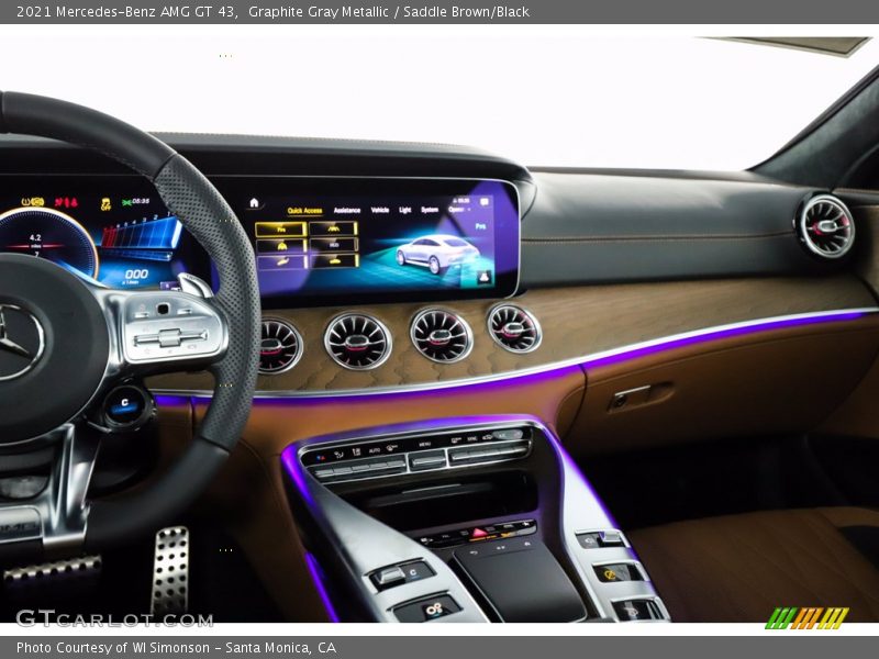 Dashboard of 2021 AMG GT 43
