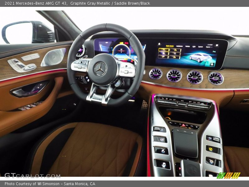 Dashboard of 2021 AMG GT 43