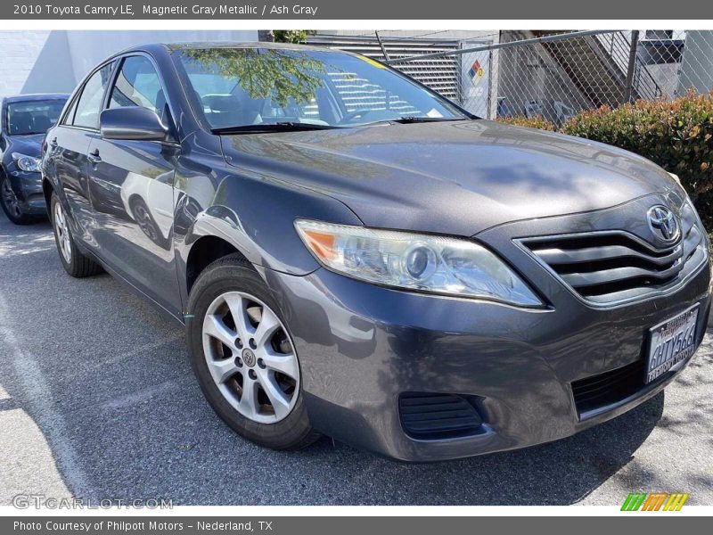 Magnetic Gray Metallic / Ash Gray 2010 Toyota Camry LE