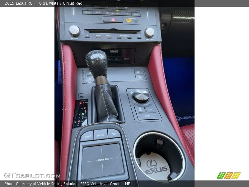  2015 RC F 8 Speed Automatic Shifter