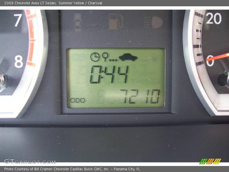 Summer Yellow / Charcoal 2009 Chevrolet Aveo LT Sedan