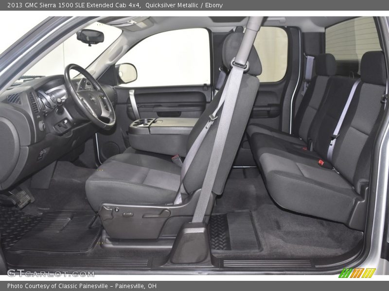  2013 Sierra 1500 SLE Extended Cab 4x4 Ebony Interior