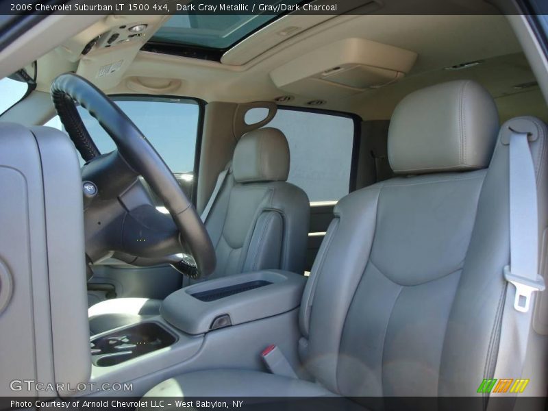 Dark Gray Metallic / Gray/Dark Charcoal 2006 Chevrolet Suburban LT 1500 4x4
