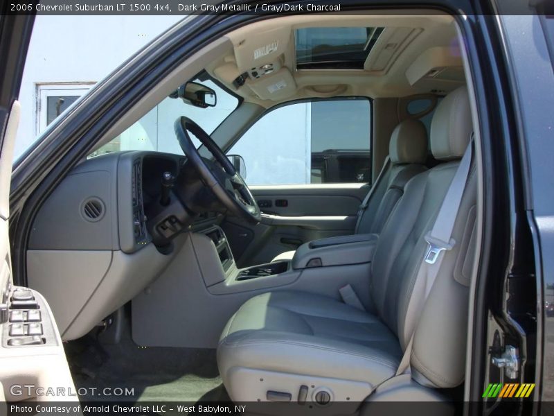 Dark Gray Metallic / Gray/Dark Charcoal 2006 Chevrolet Suburban LT 1500 4x4