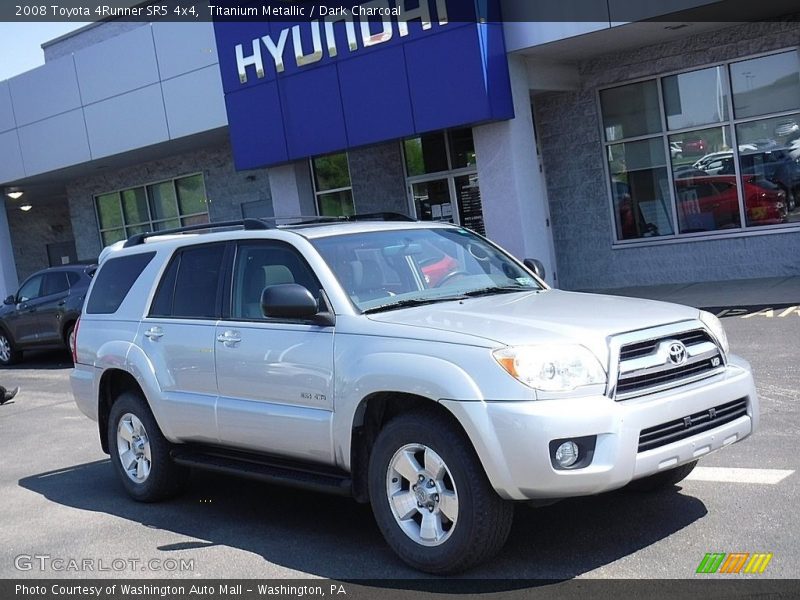 Titanium Metallic / Dark Charcoal 2008 Toyota 4Runner SR5 4x4