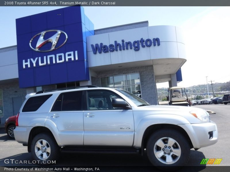 Titanium Metallic / Dark Charcoal 2008 Toyota 4Runner SR5 4x4