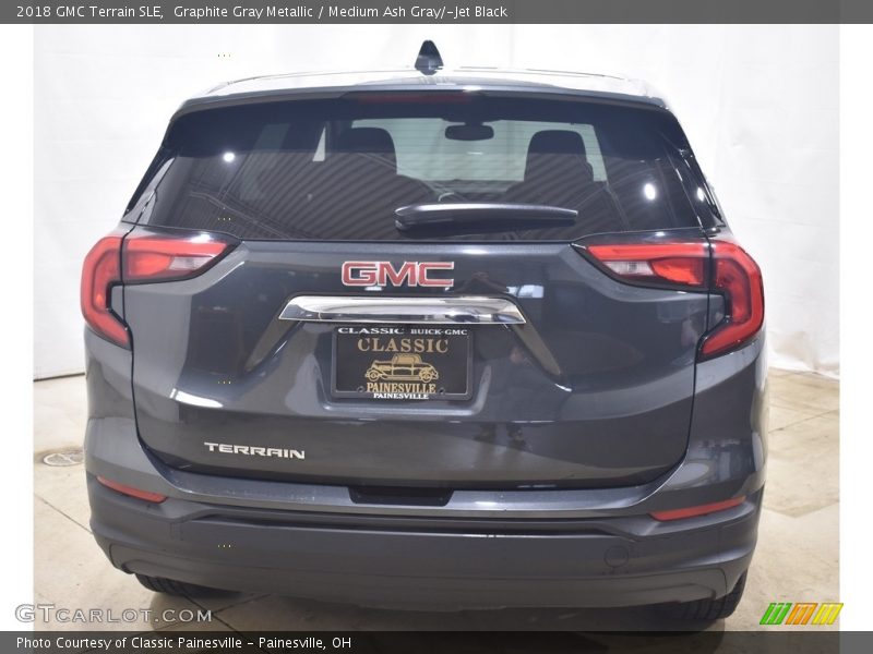 Graphite Gray Metallic / Medium Ash Gray/­Jet Black 2018 GMC Terrain SLE