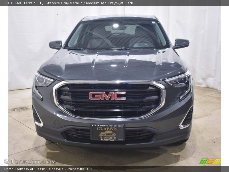 Graphite Gray Metallic / Medium Ash Gray/­Jet Black 2018 GMC Terrain SLE