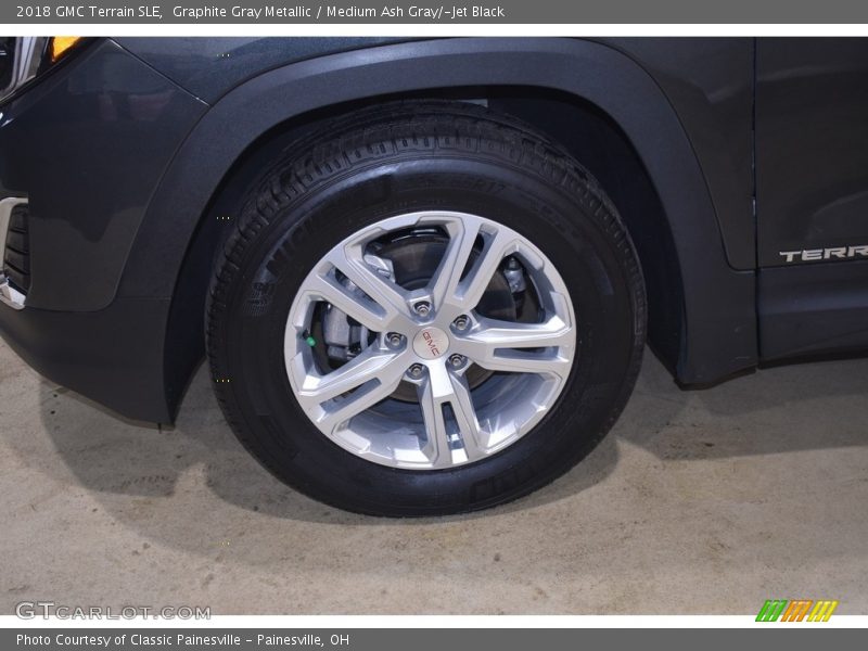 Graphite Gray Metallic / Medium Ash Gray/­Jet Black 2018 GMC Terrain SLE