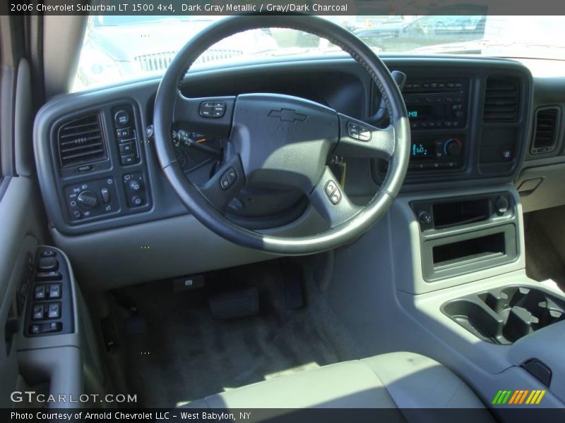 Dark Gray Metallic / Gray/Dark Charcoal 2006 Chevrolet Suburban LT 1500 4x4