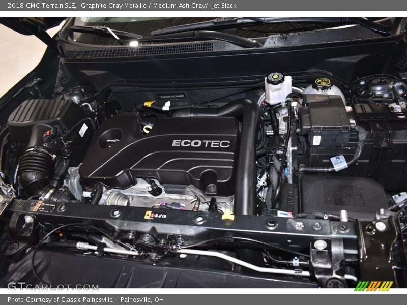 Graphite Gray Metallic / Medium Ash Gray/­Jet Black 2018 GMC Terrain SLE