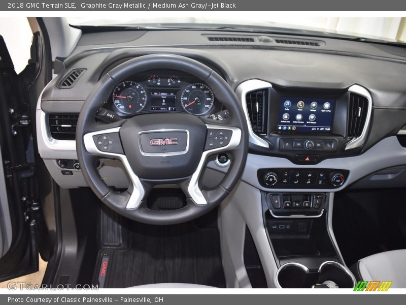 Graphite Gray Metallic / Medium Ash Gray/­Jet Black 2018 GMC Terrain SLE