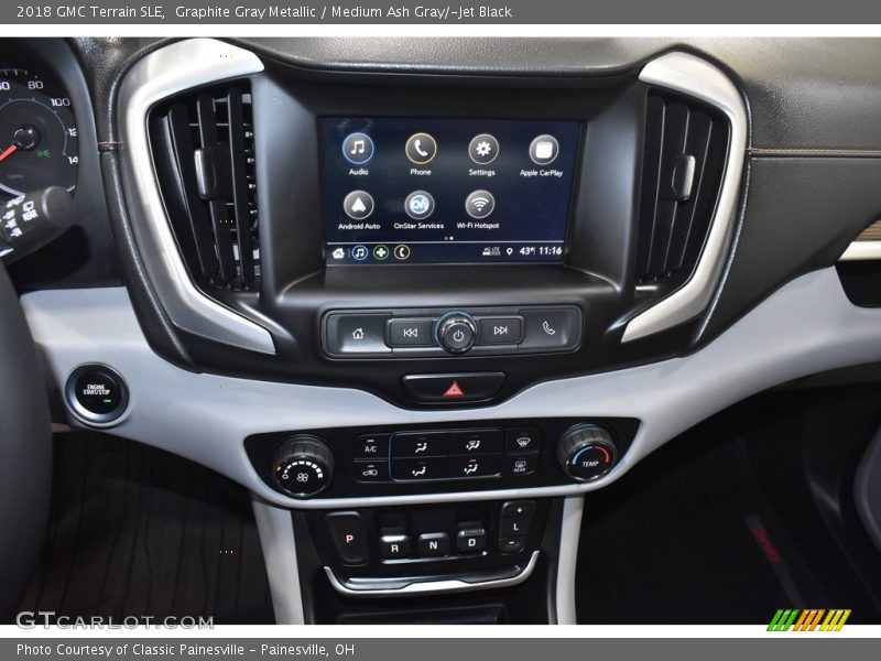 Graphite Gray Metallic / Medium Ash Gray/­Jet Black 2018 GMC Terrain SLE