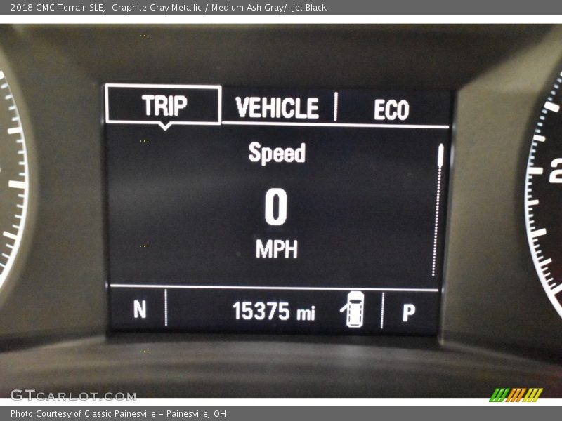 Graphite Gray Metallic / Medium Ash Gray/­Jet Black 2018 GMC Terrain SLE