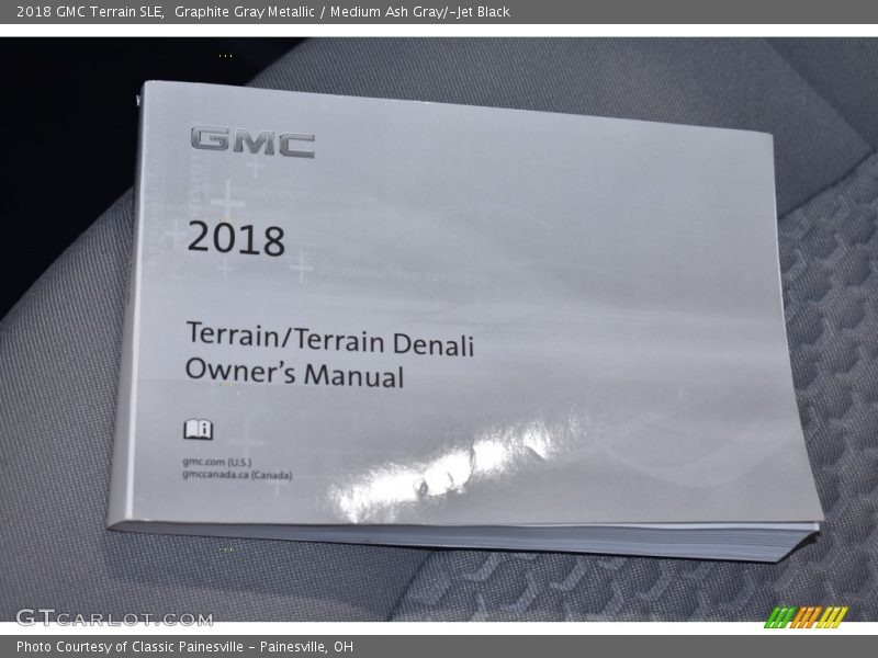 Graphite Gray Metallic / Medium Ash Gray/­Jet Black 2018 GMC Terrain SLE