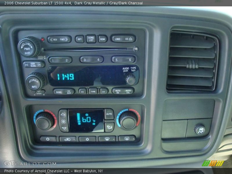 Dark Gray Metallic / Gray/Dark Charcoal 2006 Chevrolet Suburban LT 1500 4x4