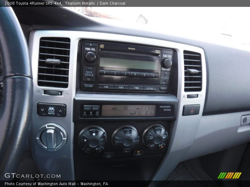 Titanium Metallic / Dark Charcoal 2008 Toyota 4Runner SR5 4x4