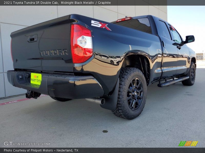 Midnight Black Metallic / Graphite 2021 Toyota Tundra SR Double Cab