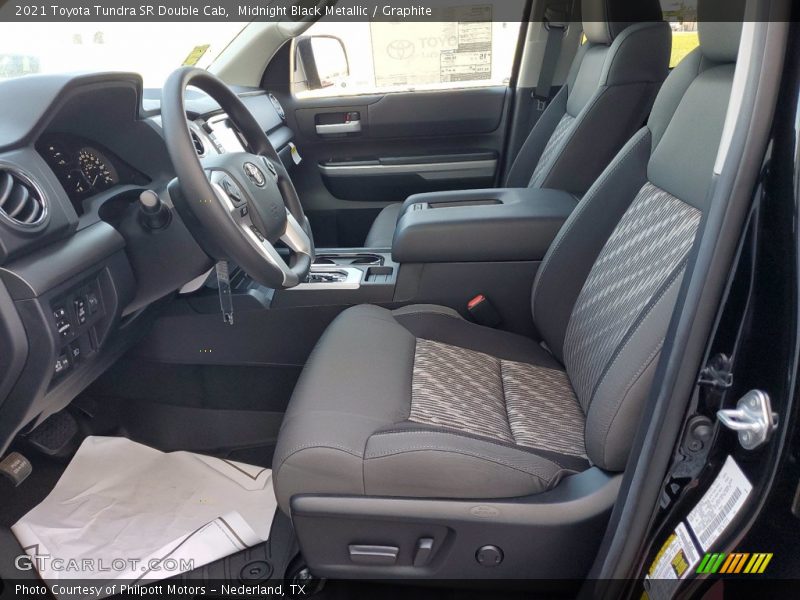 Midnight Black Metallic / Graphite 2021 Toyota Tundra SR Double Cab
