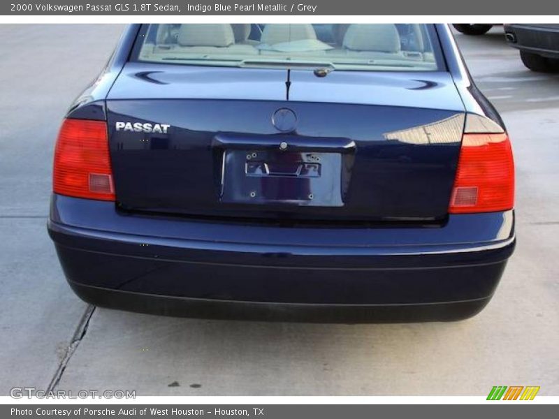Indigo Blue Pearl Metallic / Grey 2000 Volkswagen Passat GLS 1.8T Sedan