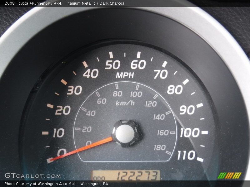 Titanium Metallic / Dark Charcoal 2008 Toyota 4Runner SR5 4x4