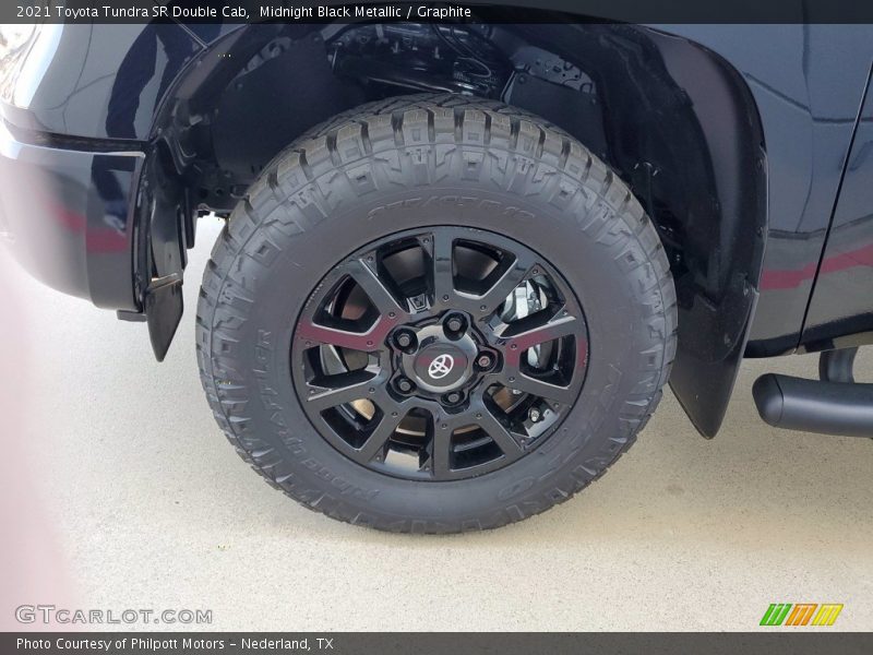 Midnight Black Metallic / Graphite 2021 Toyota Tundra SR Double Cab