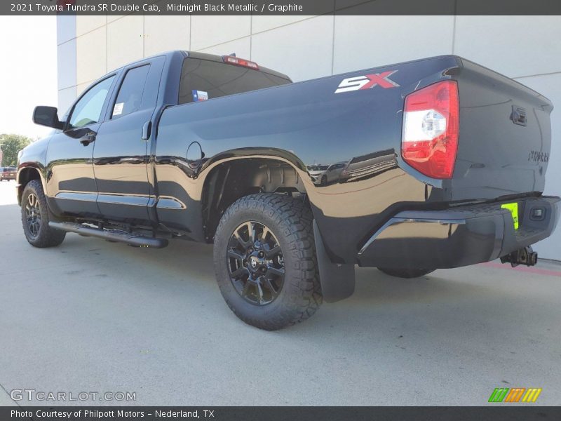 Midnight Black Metallic / Graphite 2021 Toyota Tundra SR Double Cab