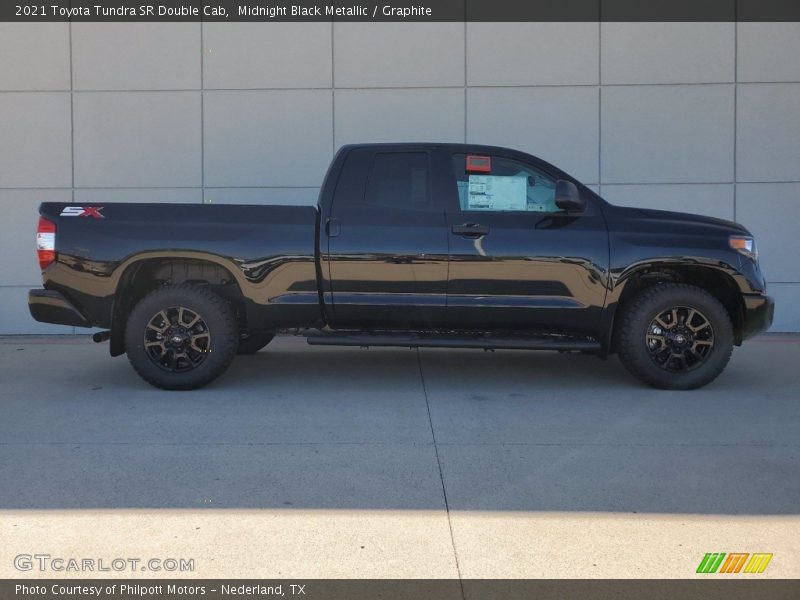 Midnight Black Metallic / Graphite 2021 Toyota Tundra SR Double Cab