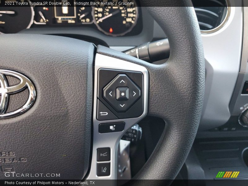 Midnight Black Metallic / Graphite 2021 Toyota Tundra SR Double Cab