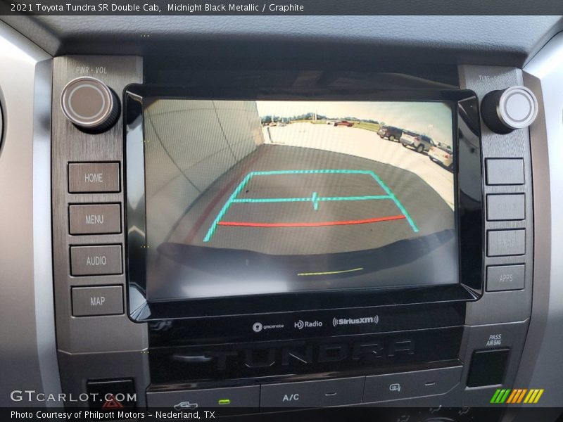 Midnight Black Metallic / Graphite 2021 Toyota Tundra SR Double Cab