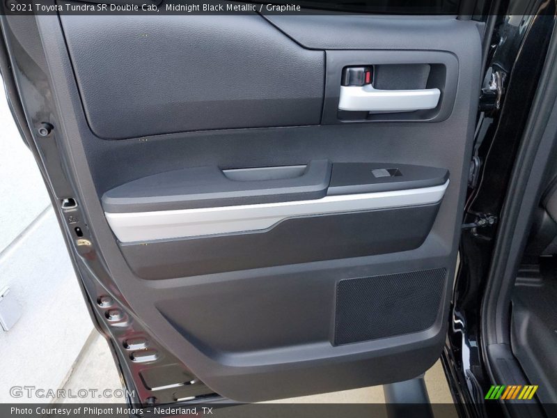 Midnight Black Metallic / Graphite 2021 Toyota Tundra SR Double Cab