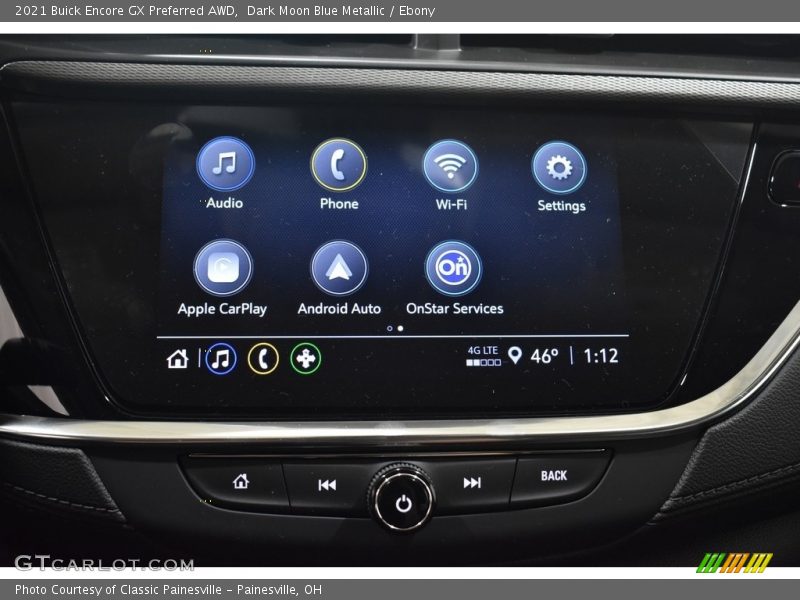 Dark Moon Blue Metallic / Ebony 2021 Buick Encore GX Preferred AWD