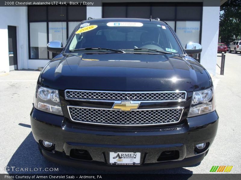 Black / Ebony 2008 Chevrolet Avalanche LTZ 4x4
