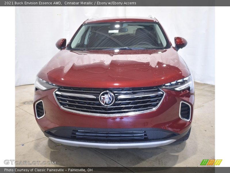Cinnabar Metallic / Ebony w/Ebony Accents 2021 Buick Envision Essence AWD