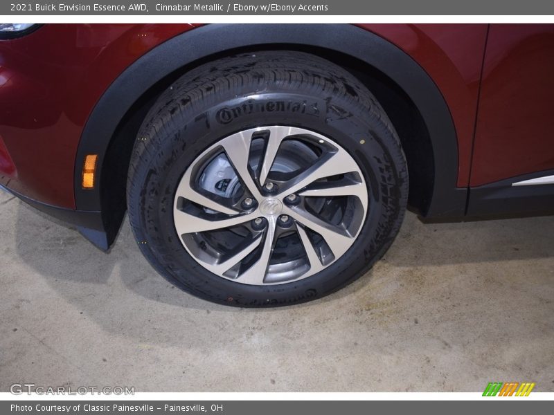 Cinnabar Metallic / Ebony w/Ebony Accents 2021 Buick Envision Essence AWD