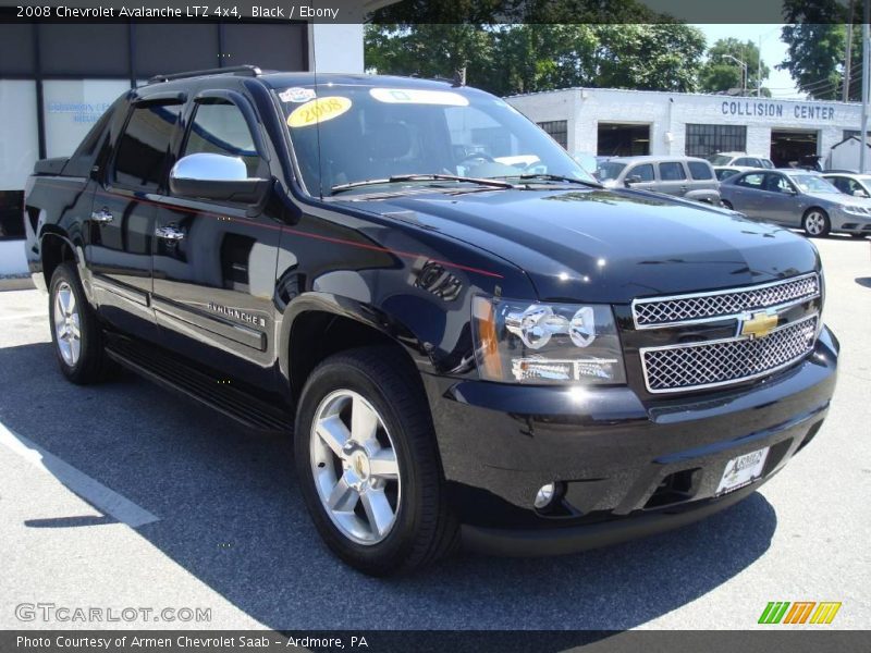 Black / Ebony 2008 Chevrolet Avalanche LTZ 4x4