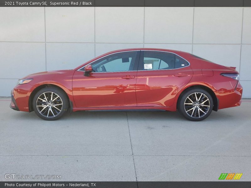  2021 Camry SE Supersonic Red