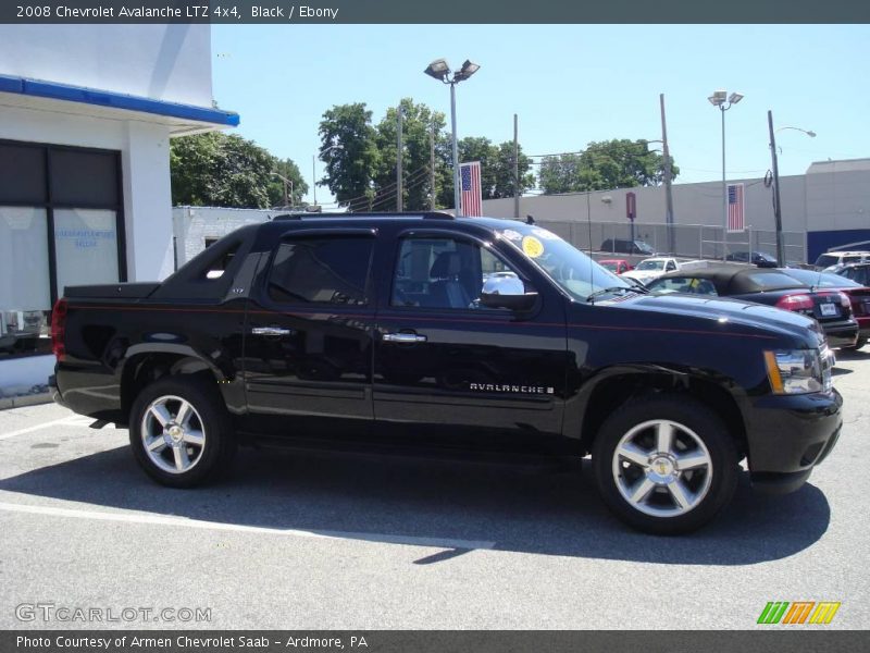 Black / Ebony 2008 Chevrolet Avalanche LTZ 4x4