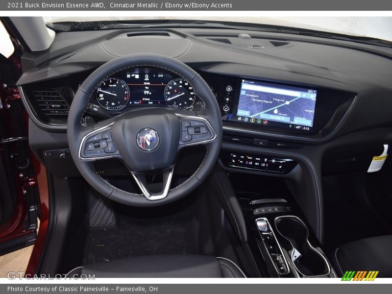 Cinnabar Metallic / Ebony w/Ebony Accents 2021 Buick Envision Essence AWD