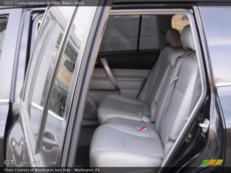 Black / Black 2012 Toyota Highlander SE 4WD
