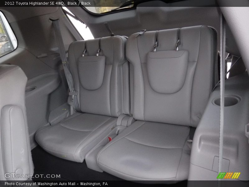 Black / Black 2012 Toyota Highlander SE 4WD