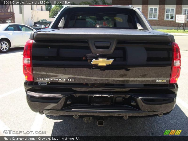 Black / Ebony 2008 Chevrolet Avalanche LTZ 4x4