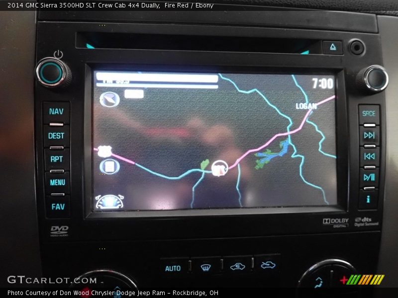 Fire Red / Ebony 2014 GMC Sierra 3500HD SLT Crew Cab 4x4 Dually