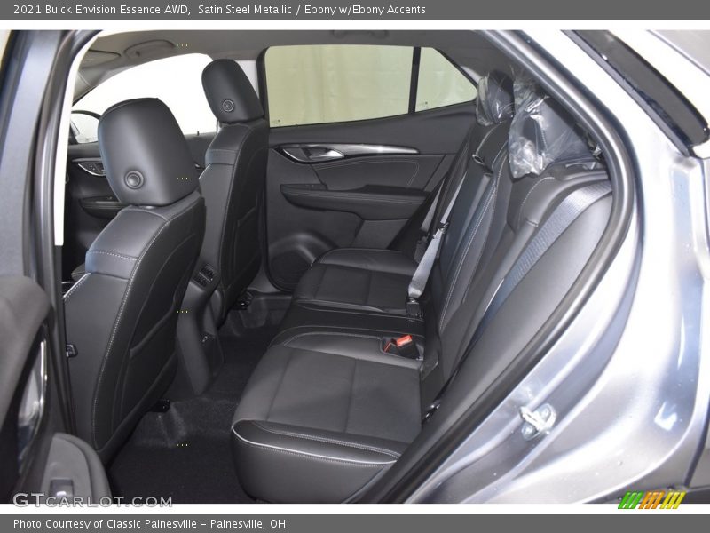 Satin Steel Metallic / Ebony w/Ebony Accents 2021 Buick Envision Essence AWD