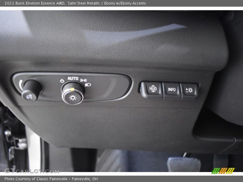 Satin Steel Metallic / Ebony w/Ebony Accents 2021 Buick Envision Essence AWD