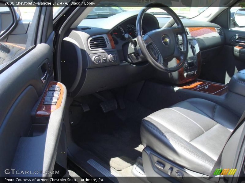 Black / Ebony 2008 Chevrolet Avalanche LTZ 4x4