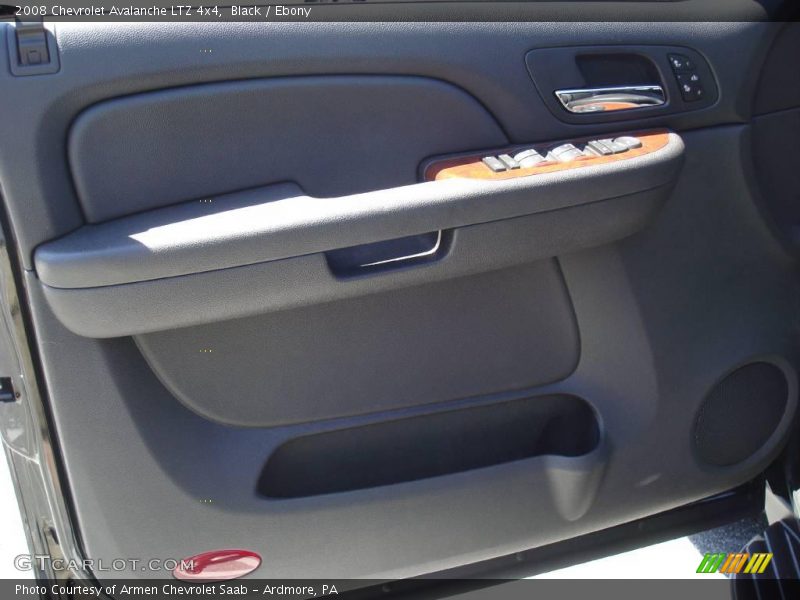 Black / Ebony 2008 Chevrolet Avalanche LTZ 4x4
