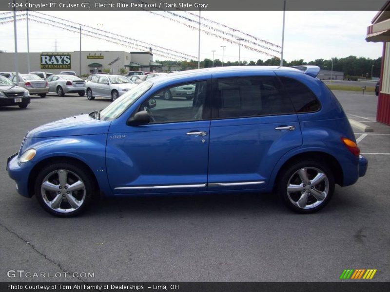 Electric Blue Pearlcoat / Dark Slate Gray 2004 Chrysler PT Cruiser GT