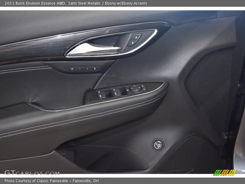 Satin Steel Metallic / Ebony w/Ebony Accents 2021 Buick Envision Essence AWD